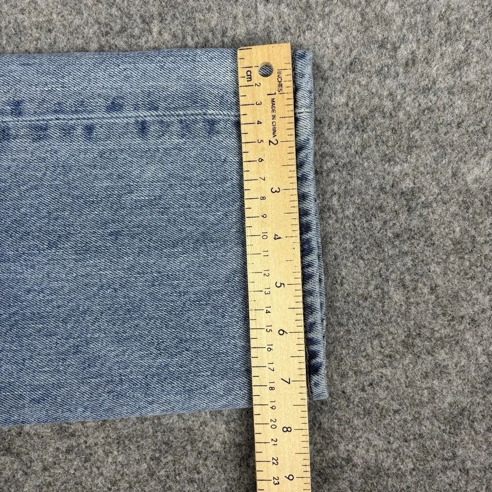 Levi's 501 Jeans Men's 31x36 Button Fly Straight Leg Light Wash Y2K‎ Denim EUC